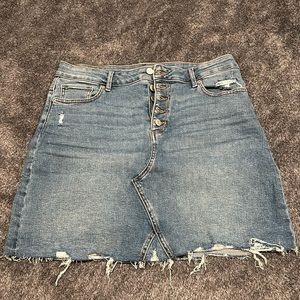 Jean skirt